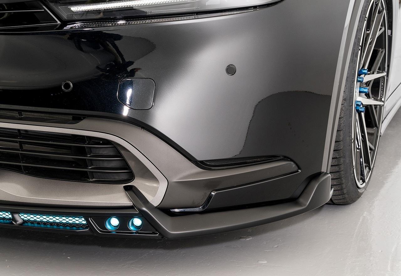 フロントスポイラー*LEDランプ 60 PRIUS *FRP