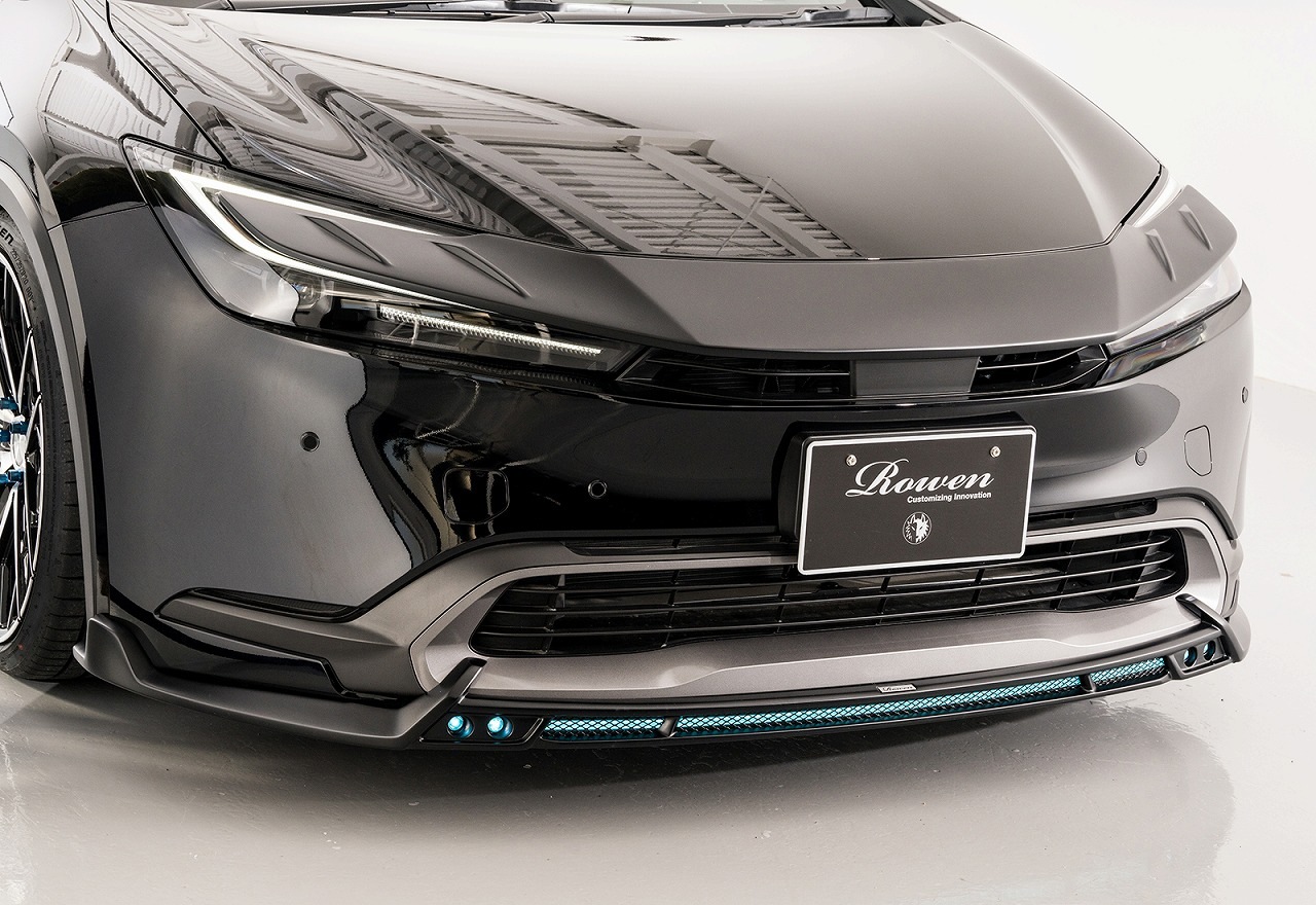 フロントスポイラー*LEDランプ 60 PRIUS *FRP