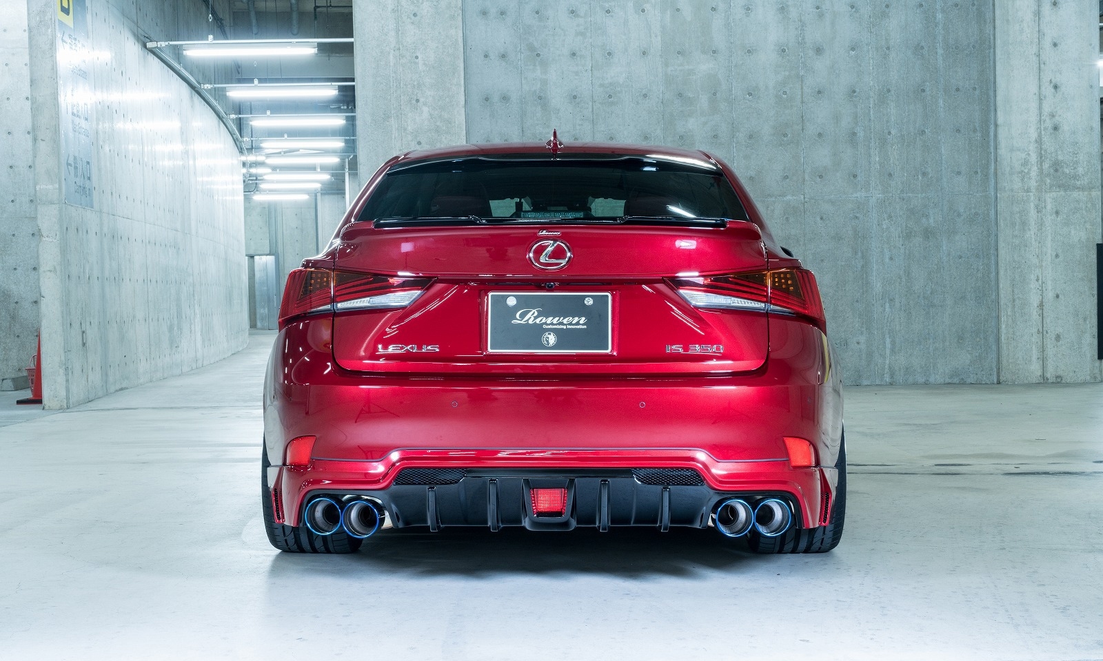 リアアンダースポイラー IS F-SPORT 中期 *FRP｜エアロパーツ