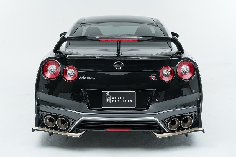 R35 GT-R 後期　リヤバンパーエクステンション　（2ピース）*FRP