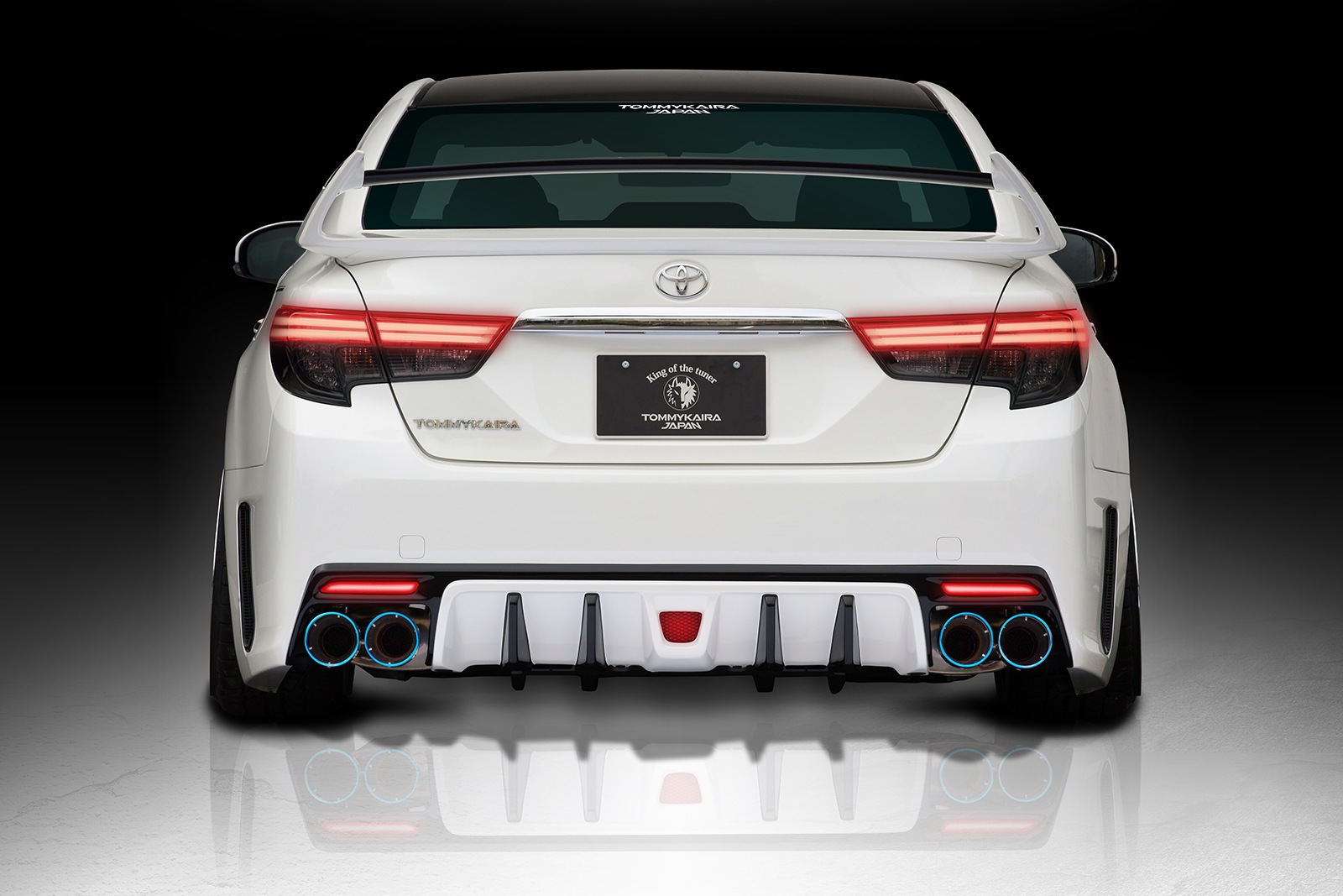 リアディフューザー ステーなし　130 MARK X GR SPORT G's*Carbon