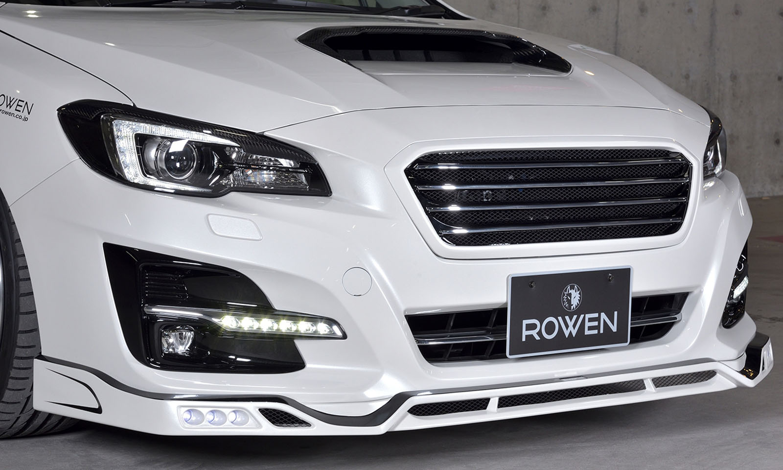 フロントスポイラー*LEDランプ付属 *LEVORG D-E型 VM4/VMG *FRP