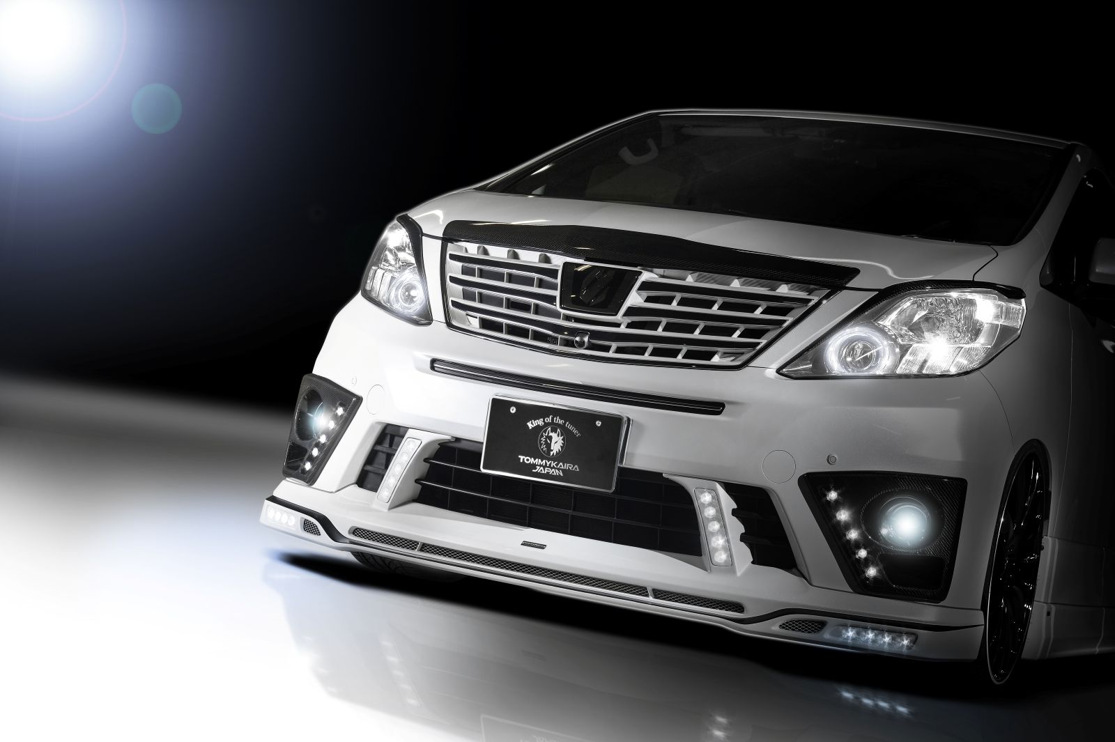 フードトップモール *20 ALPHARD S/SR-grade 後期 *FRP