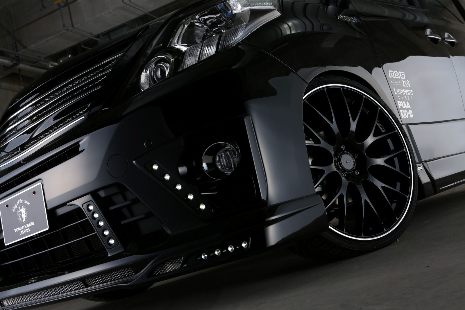 フォグカバー(LEDランプ 付属) *20 ALPHARD S/SR-grade 後期 *FRP