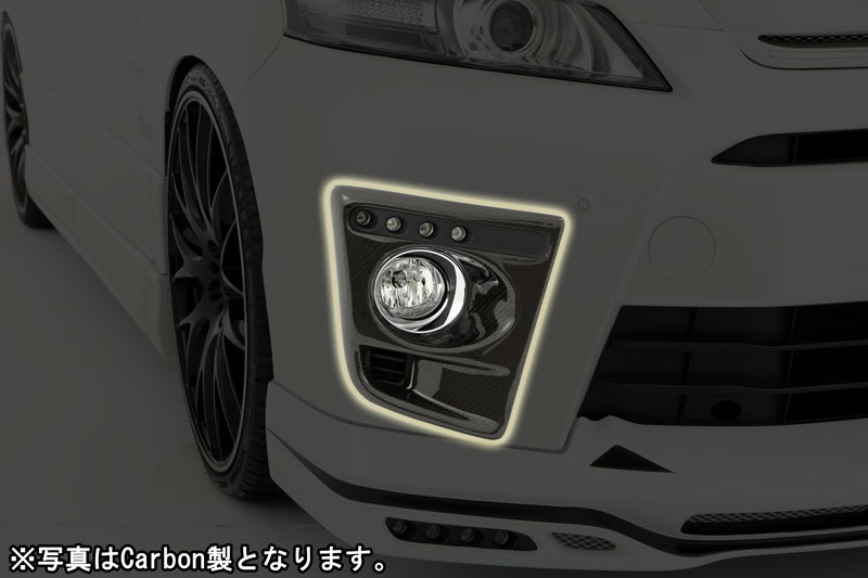 フォグカバー*LEDランプ　20 VELLFIRE Z/ZR-grade 後期　*FRP