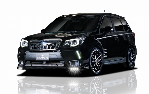FORESTER（SJ) フロントスポイラーwith LED SPOT LAMP　*FRP