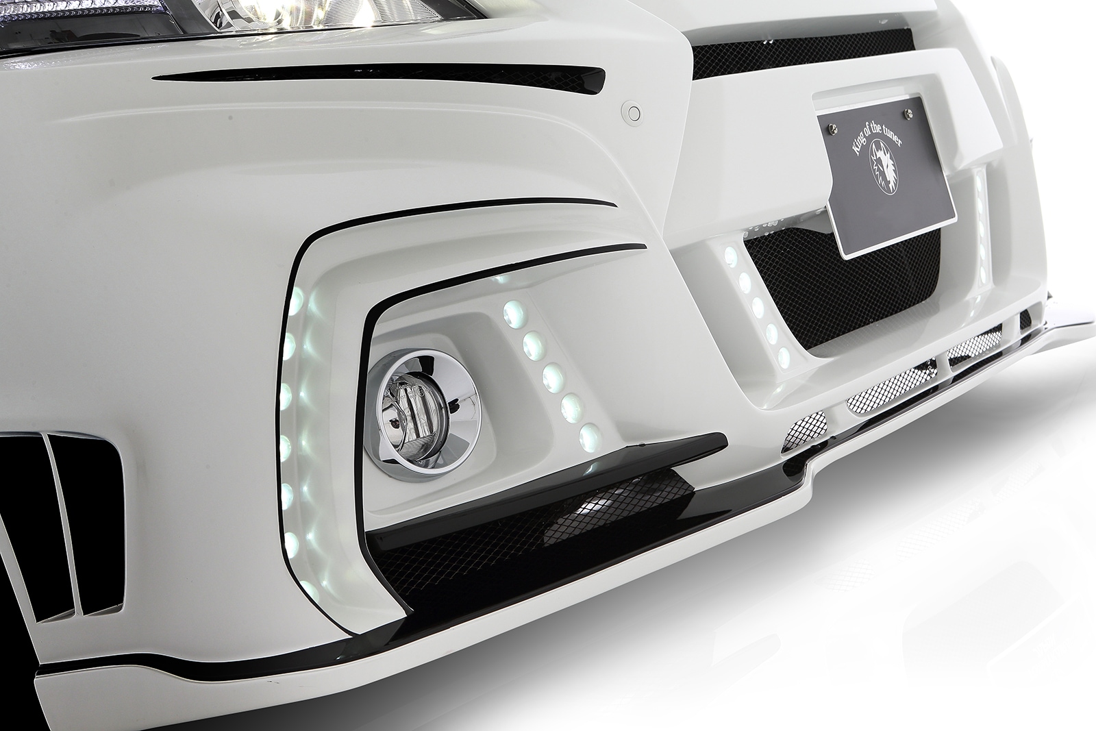 フロントバンパー*LEDランプ　Type1 20 VELLFIRE Z-grade 後期 *FRP