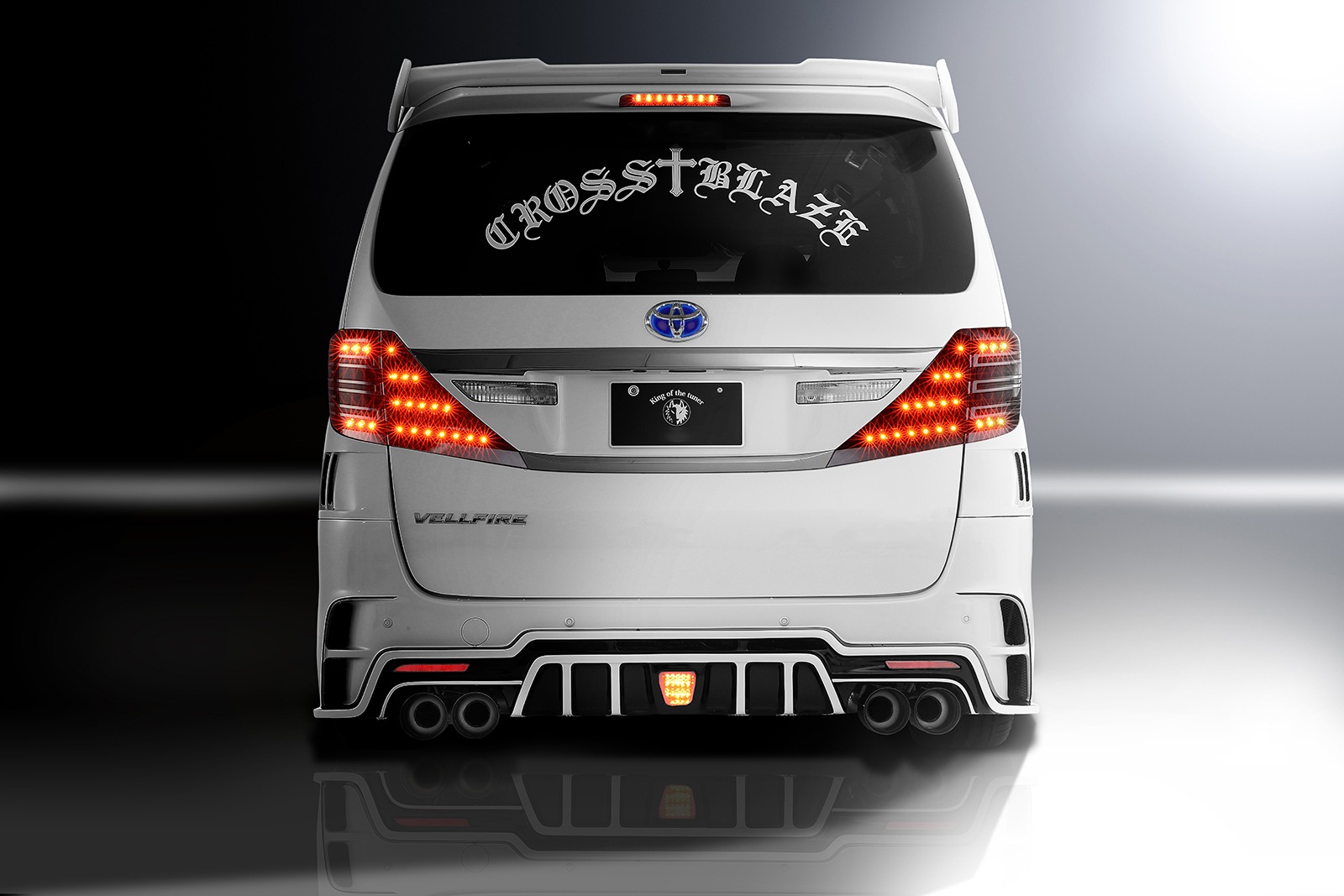 リアバンパー 20 VELLFIRE Z/ZR-grade 後期 *FRP