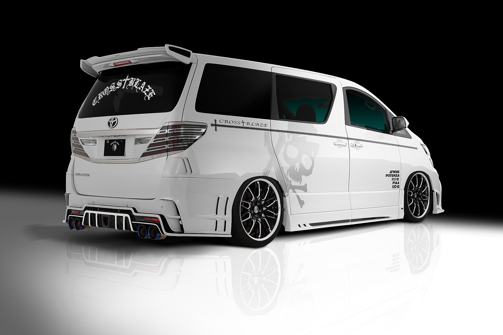 リアバンパー 20 VELLFIRE Z/ZR-grade 後期 *FRP