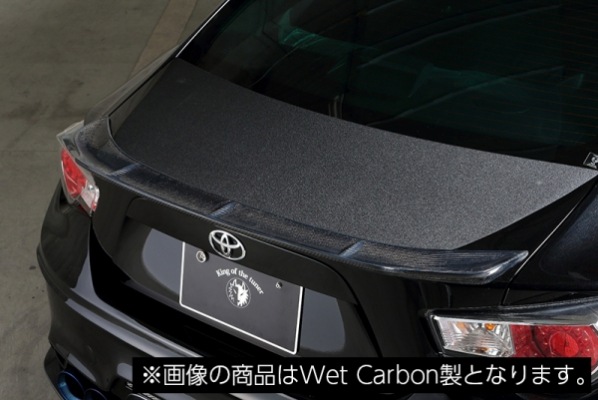 トランクスポイラー *86 後期　*Carbon