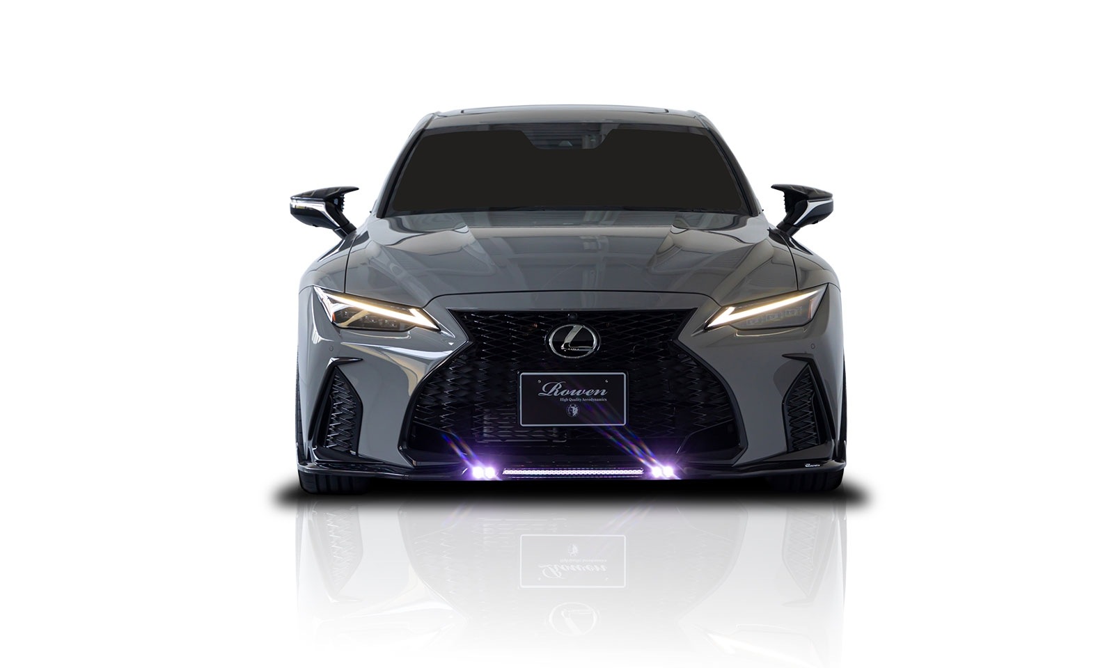 フロントスポイラー*LEDランプ IS500 F-SPORT *FRP
