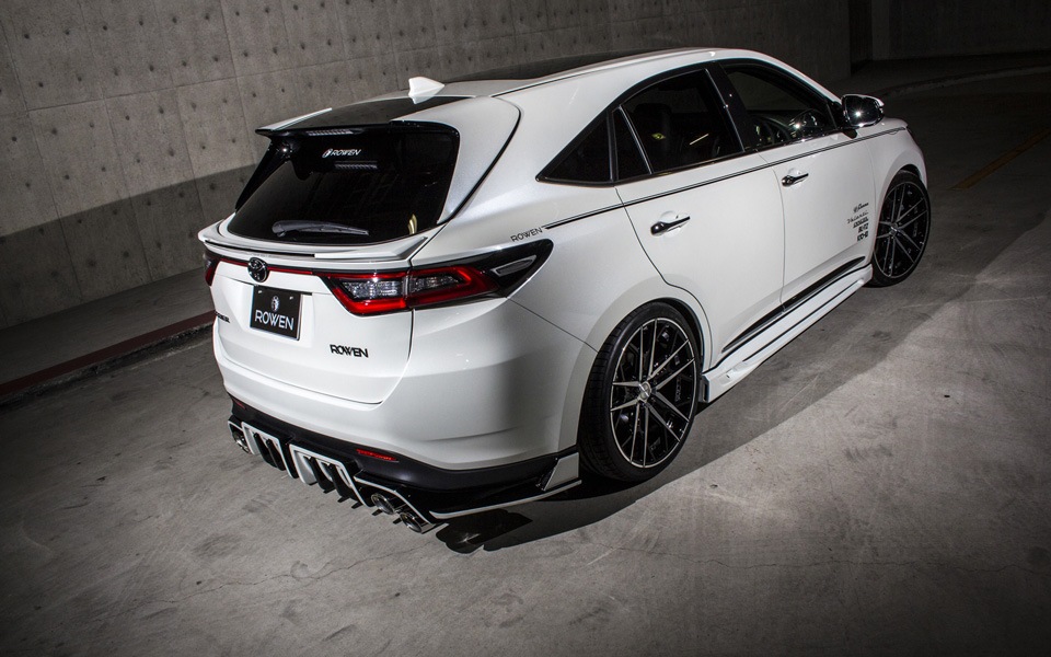 PREMIUM01S 4本出しマフラー *ハイブリッド *ステンレス／チタン／カーボンテール *60 HARRIER 後期