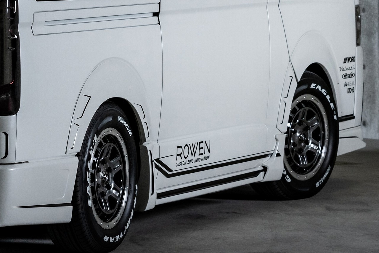オーバーフェンダーセット 200HIACE 4~7型 *FRP