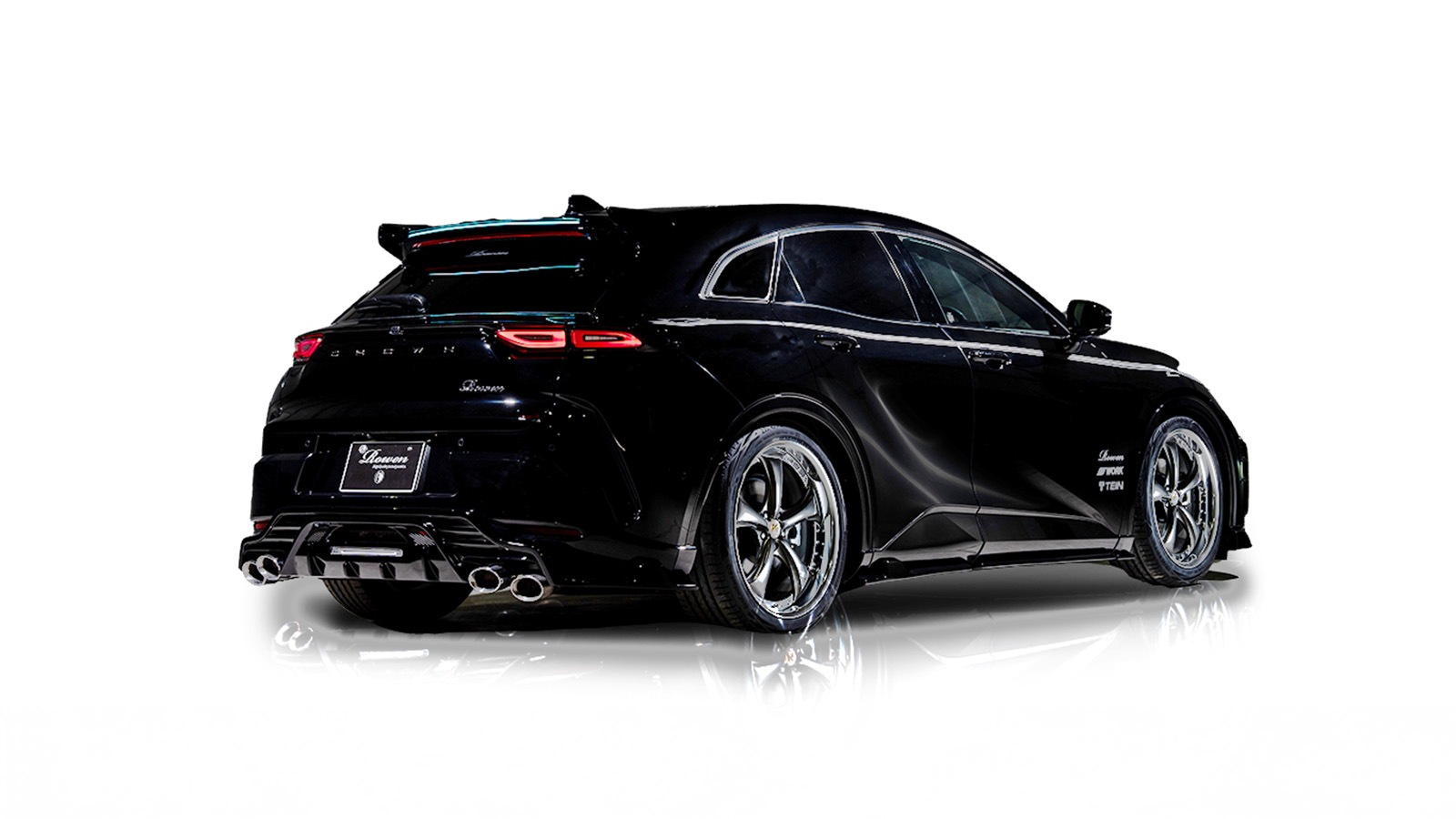 リアアンダースポイラー  CROWN SPORT *FRP