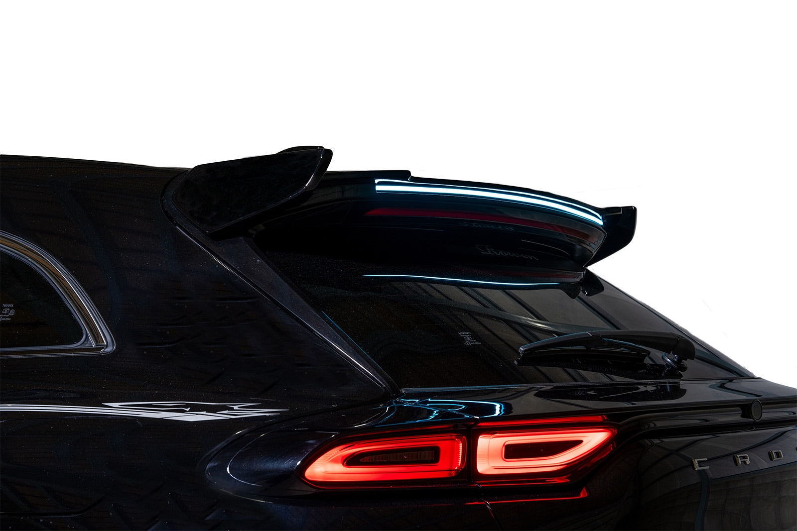 リアウイング *LEDライナー  CROWN SPORT *FRP