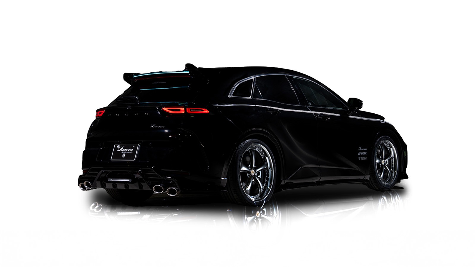 リアウイング *LEDライナー  CROWN SPORT *FRP