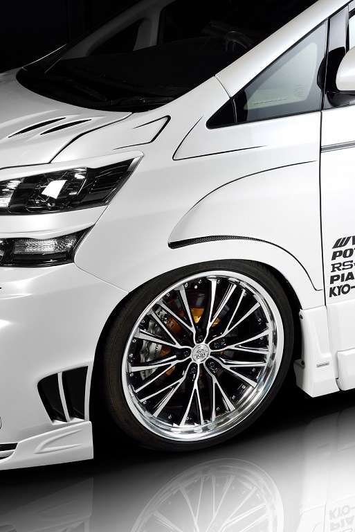 フロントフェンダー　20 VELLFIRE Z-grade 前期/後期　*FRP