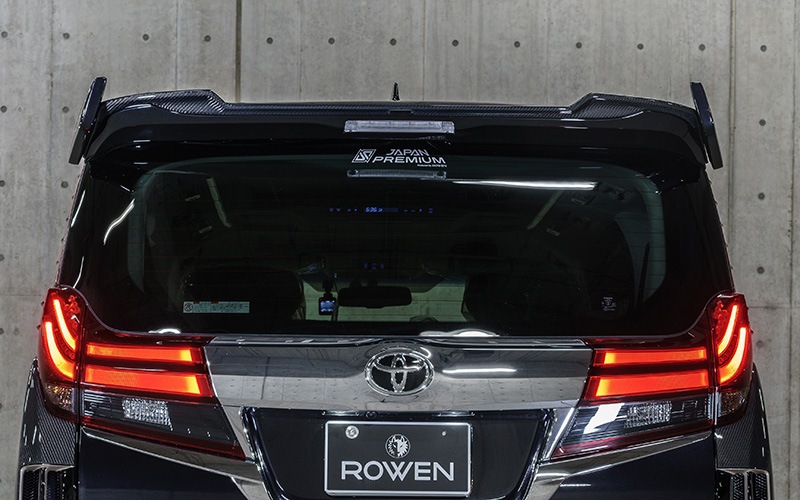 リヤウイング CARBON+FRP製