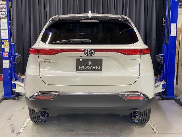 PREMIUM01S *2.0Lガソリン *2WD/4WD *左右2本出し ステンレス／チタンテール *80 HARRIER