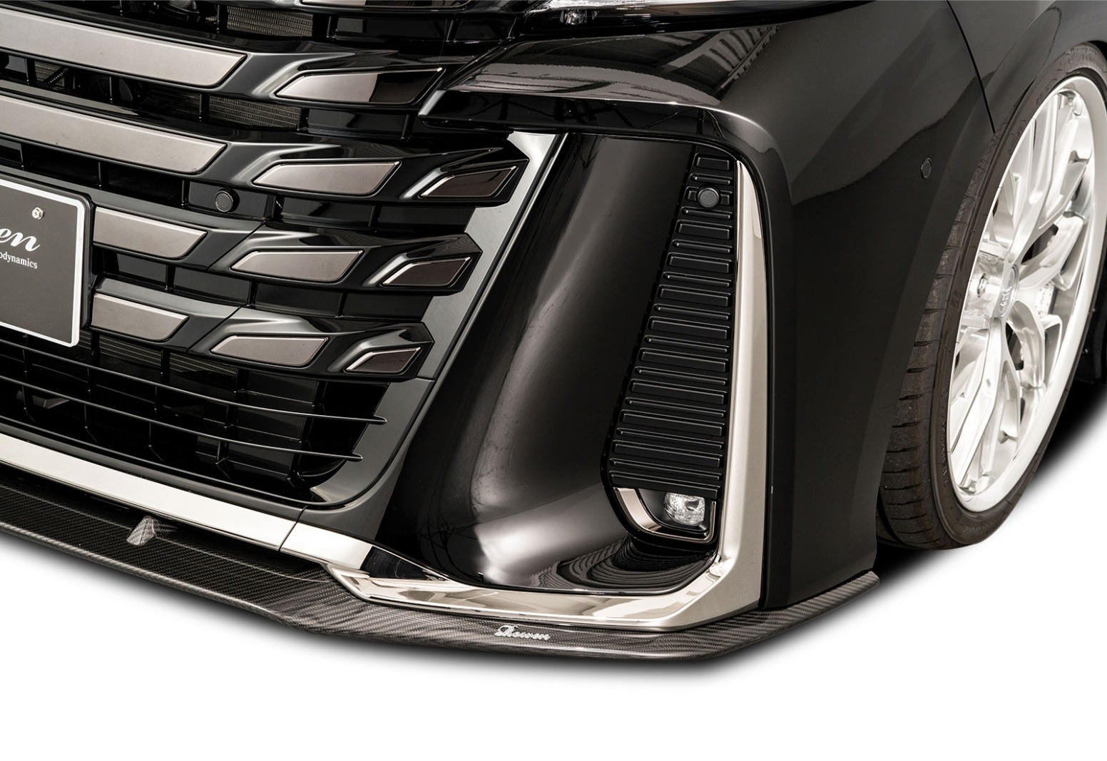 フロントスポイラー 40VELLFIRE ** Lip style *Dry FRP