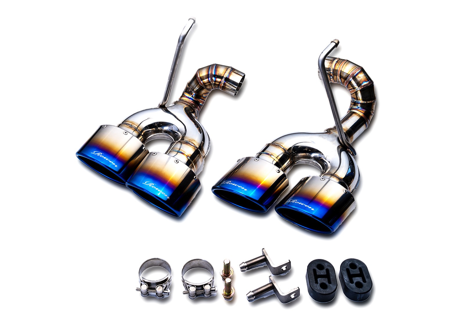 マフラーカッター *チタンカラー  CROWN SPORT *FRP