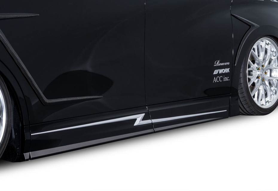 サイドパネル 8pcs*メッキパーツ付属 40VELLFIRE *PP