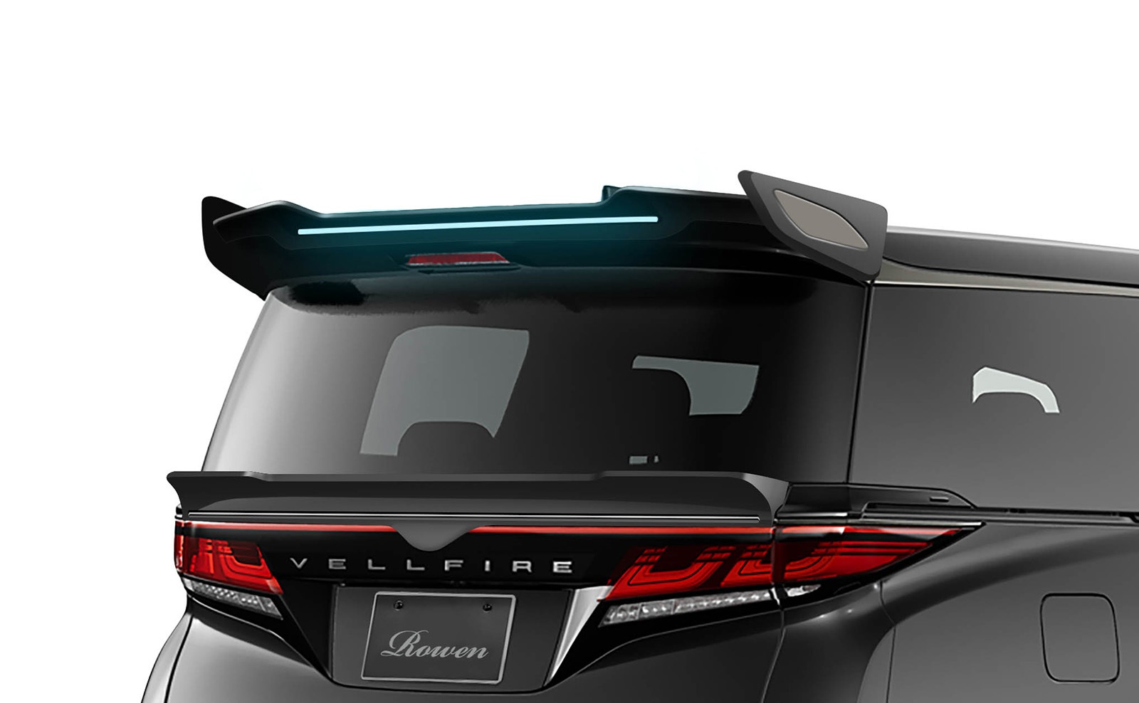 リアウイング *LEDライナー付 40VELLFIRE *Dry FRP