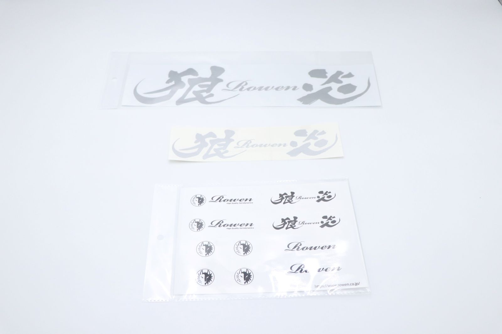 狼Rowen炎ステッカー *Large