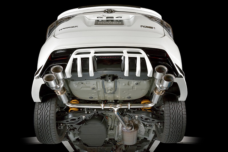 PREMIUM01S *2.0L *4本出しマフラー *ステンレス／チタン／カーボン *60 HARRIER 前期