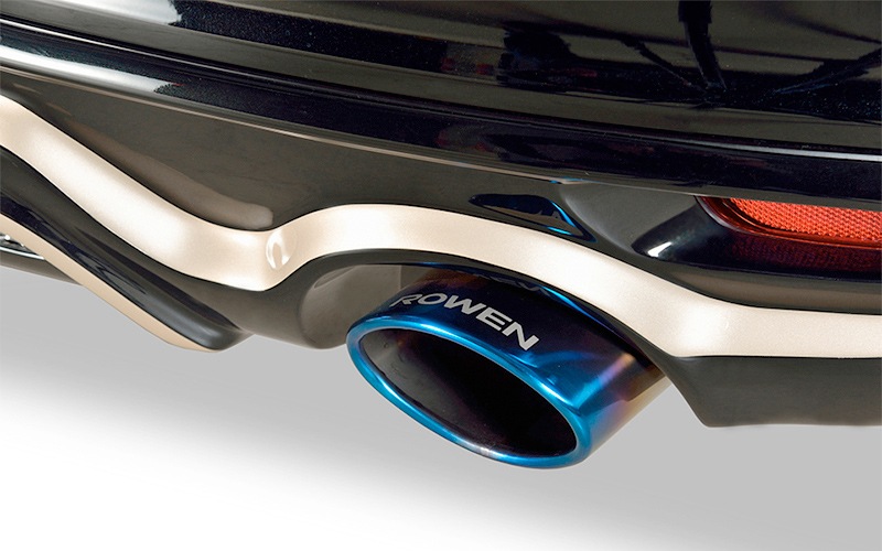 PREMIUM01Sマフラー *2.0GT *2サイレンサー *左右2本出し *Φ120オーバル ステンレス／チタン *LEVORG D-E型