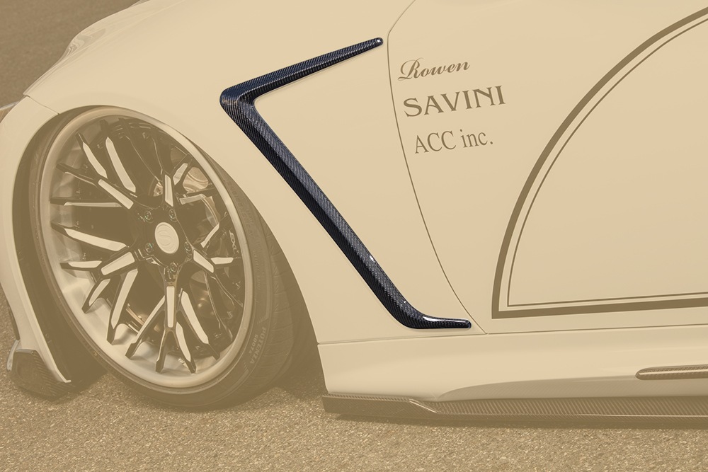 フロントフェンダーエクステンション LC500 Convertible *FRP