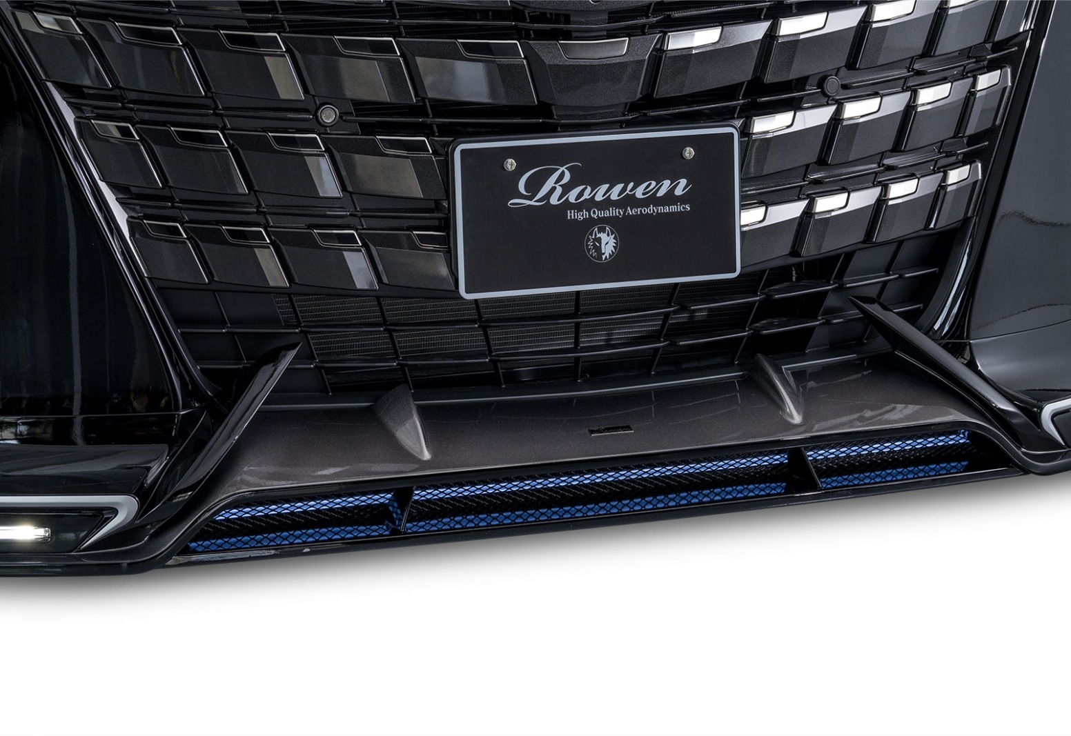 フロントスポイラー*LEDブレイド/メッキパーツ付属 40ALPHARD *Dry Carbon