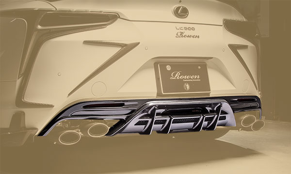 リアディフューザー LC500 Convertible *FRP