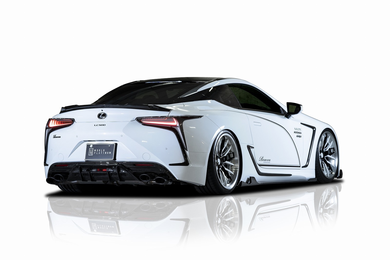 リアバンパーエクステンション LC500 Convertible *FRP *Carbon
