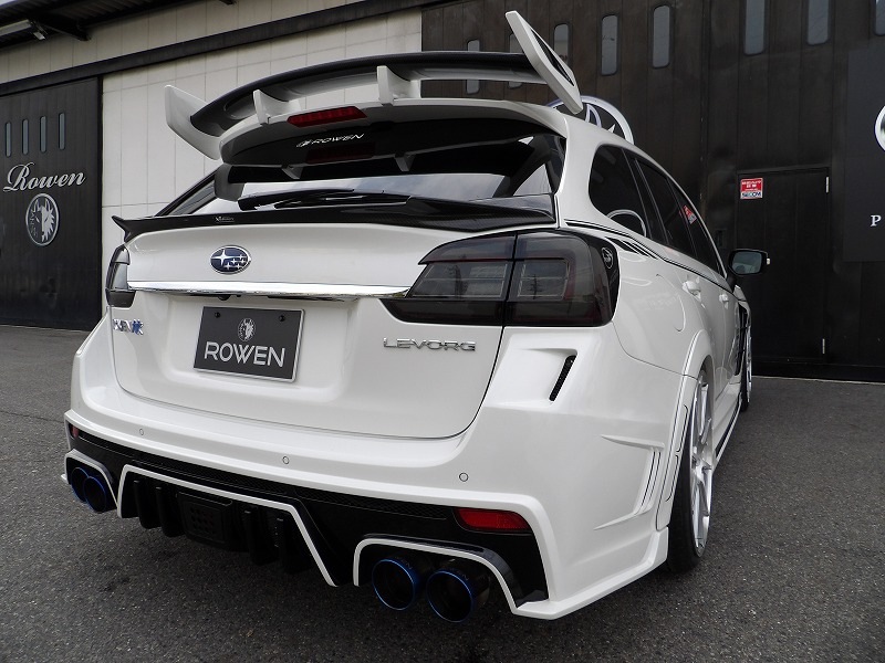 リアゲートスポイラー *LEVORG RR A-E型 *Carbon