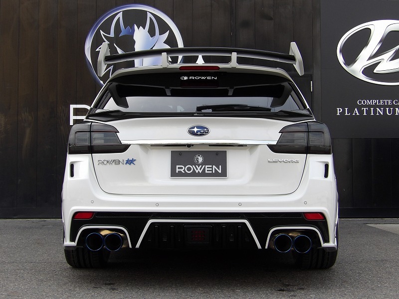 リアゲートスポイラー *LEVORG RR A-E型 *Carbon