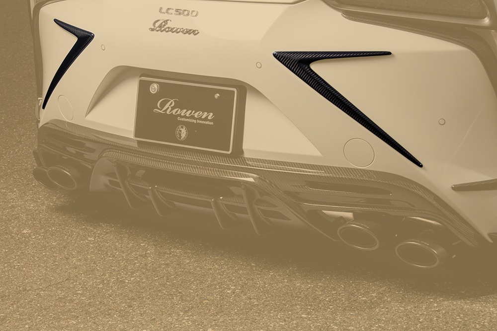 リアバンパーエクステンション LC500 Convertible *FRP