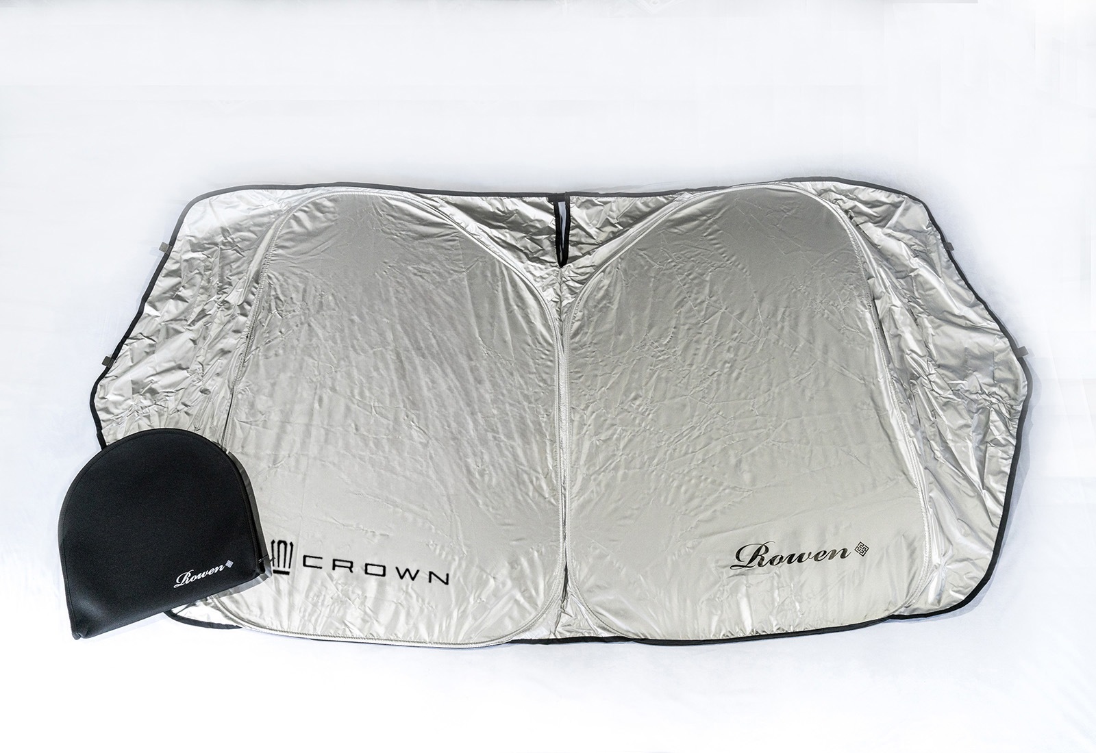 CROWN ESTATE専用　ロゴ入りサンシェード（収納ケース付き）