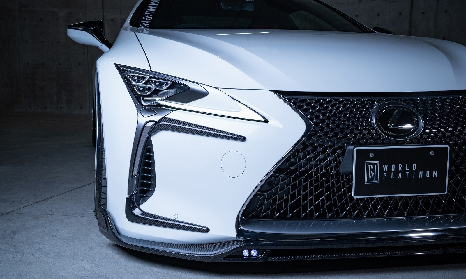 フロントバンパーエクステンション LC500/LC500h Coupe DCF-Edition *Carbon