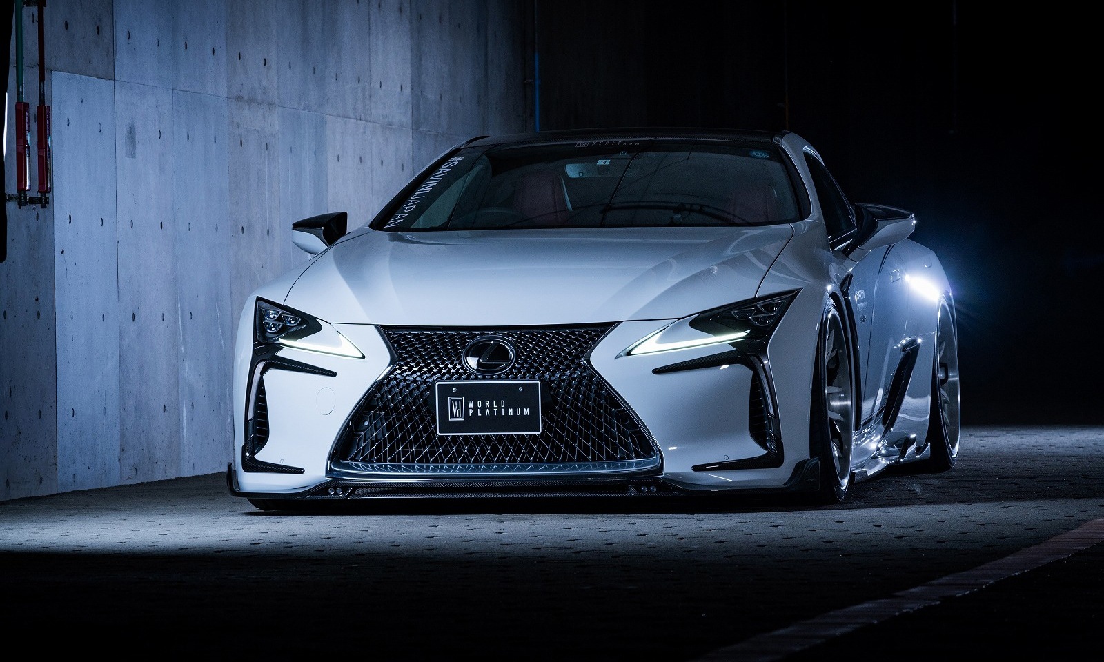 フロントバンパーエクステンション LC500/LC500h Coupe DCF-Edition *Carbon