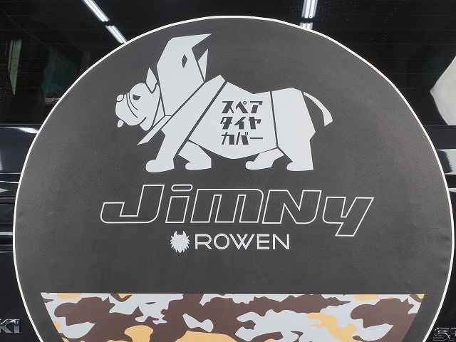 タイヤカバー「フレブル」Black＆カモフラver.　JIMNY/JIMNYSIERRA共通