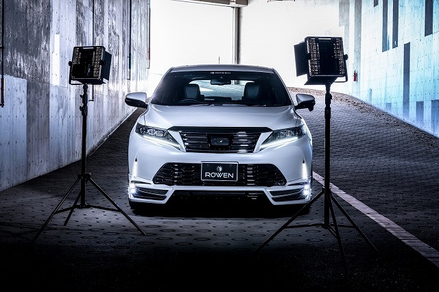 フロントスポイラー*LEDランプ付属 *60 HARRIER 後期 *FRP