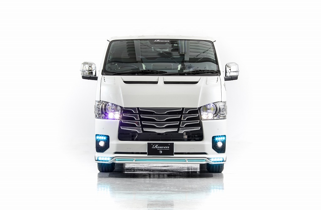 フォグカバー*LEDランプ 200HIACE 7型専用 FRP｜エアロパーツ、ボディ