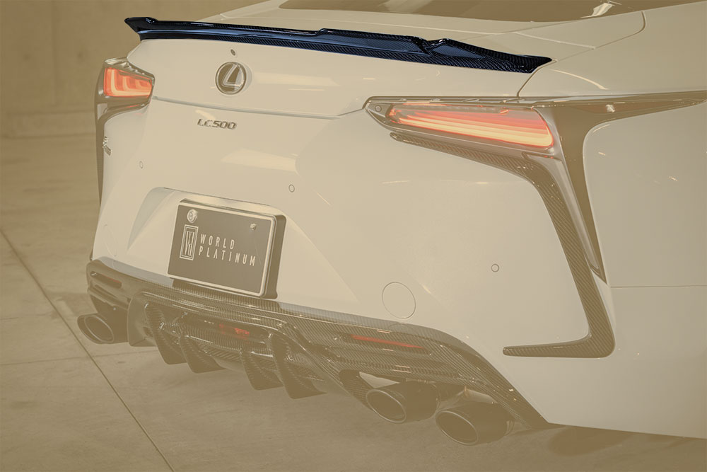 トランクスポイラー LC500 Coupe *Carbon