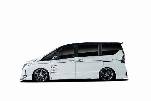 C27セレナ サイドディフューザー　