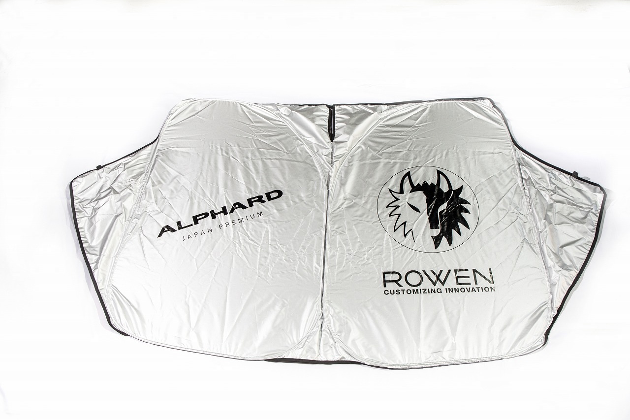 30ALPHARD専用　ロゴ入りサンシェード（収納ケース付き）