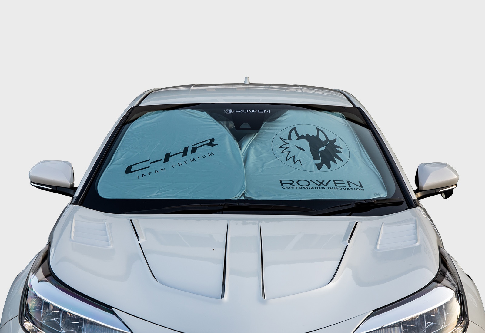 C-HR専用　ロゴ入りサンシェード（収納ケース付き）