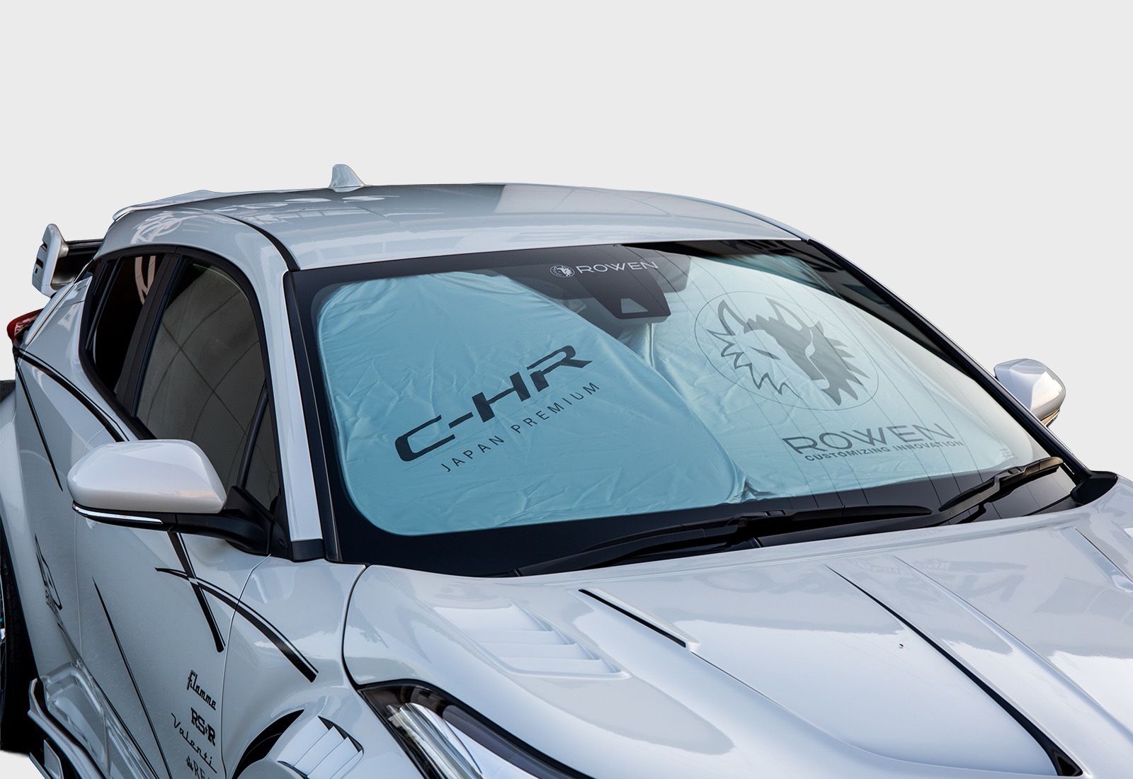 C-HR専用　ロゴ入りサンシェード（収納ケース付き）