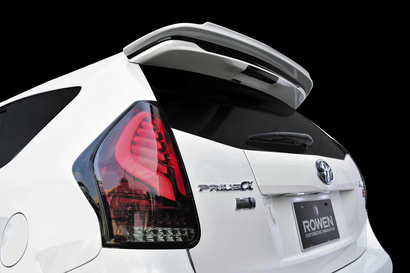 ルーフスポイラー	*FRP *40PRIUS α 前期/後期/G's MODEL