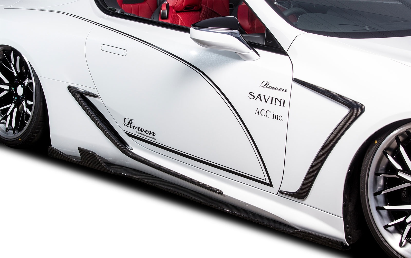 サイドボディエクステンション LC500 Convertible DCF-Edition *Carbon